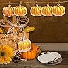 48 Pieces Wood Pumpkin Cutouts - 4.3x4 Inch Unfinished Wood Shapes For Fall DIY Crafts