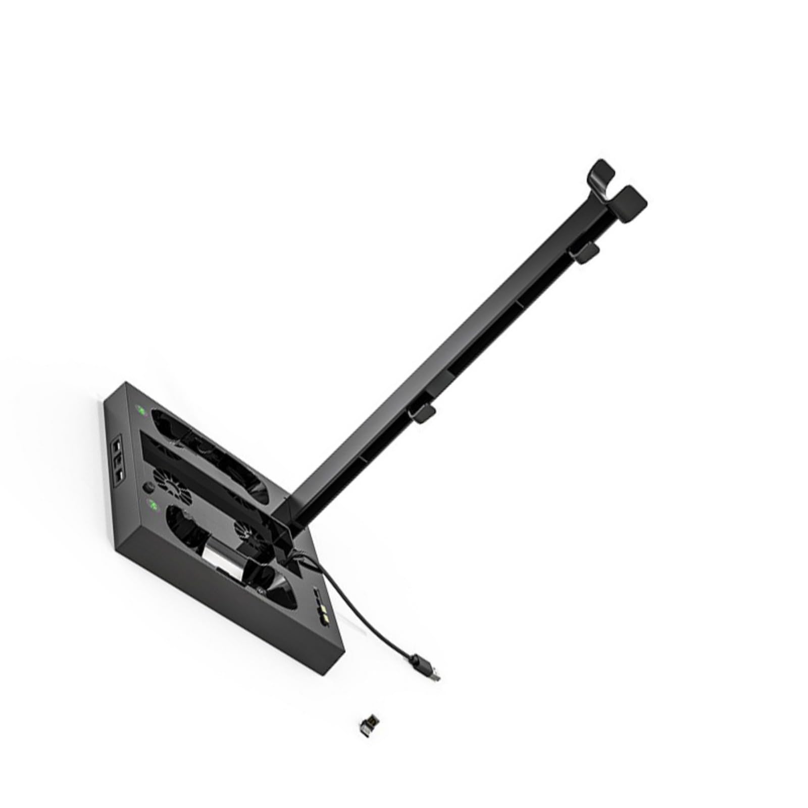 Gaming Dockingstation für XSS Host mit integriertem Doppel Controller Ladestation mit Kühlfunktion, Lüfter Dock