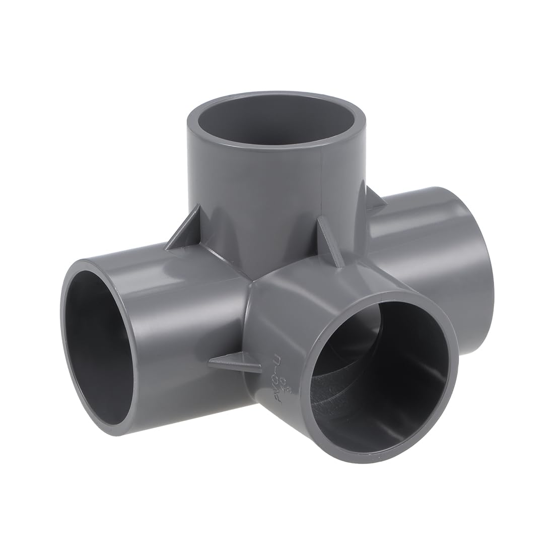 Raccord Réducteur PVC DWV Hub 40 Mm X 75 Mm Gris – Robuste Et Facile à Coller