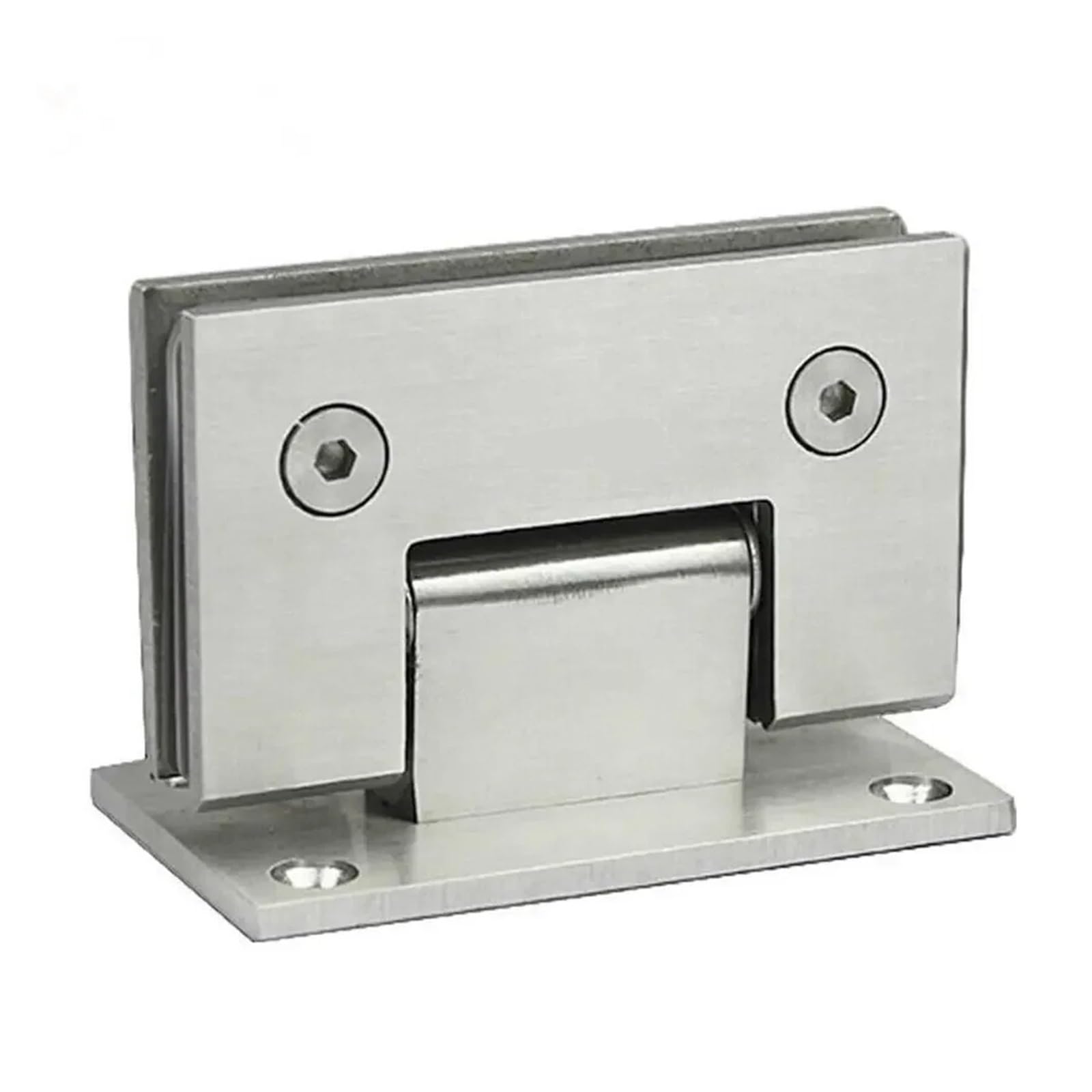 Hinges, Shower Room Glass Door Hinge Frameless Clamp 90 Degree Flat Fixtures Bath