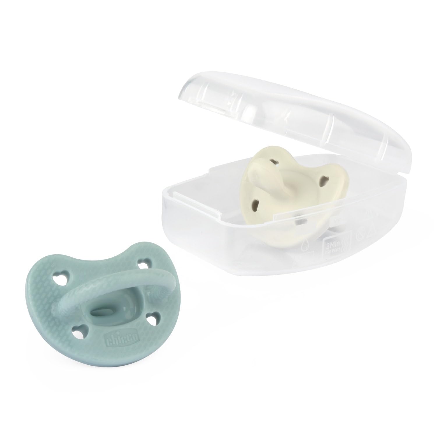 Physioforma Gommotto Luxe, Ciuccio In Silicone 6-16 Mesi, Gommotto Morbido E Delicato, Supporta La Respirazione Fisiologica, Favorisce il Corretto Sviluppo della Bocca, 4 Pezzi, Offerta Convenienza