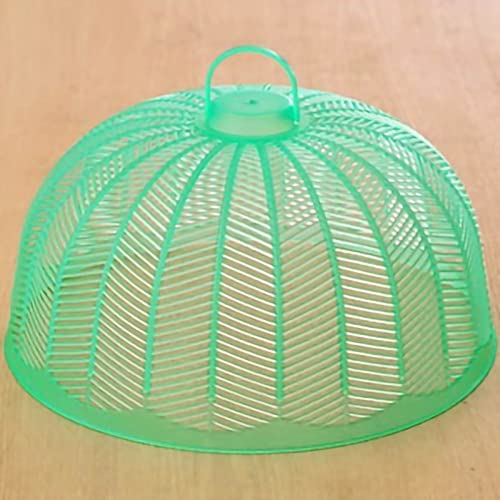Food Covers for Outdoors, Mesh Screen Food Cover Outdoor Food Cover Tent Reusable Outdoor Picnic Food Covers for Dust Bug Proof(green)