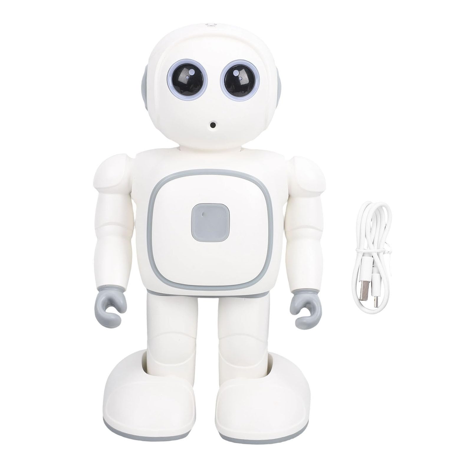 Intelligenter Roboter für, Interaktives Pädagogisches, Sprachgesteuertes Lerngerät für die Frühe Kindheit, 111 X 188 X 94 Mm, ABS-Konstruktion