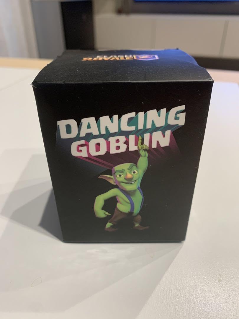 クラロワ クラクラ 公式 ピンバッチ + ダンシングゴブリン フィギュア新品