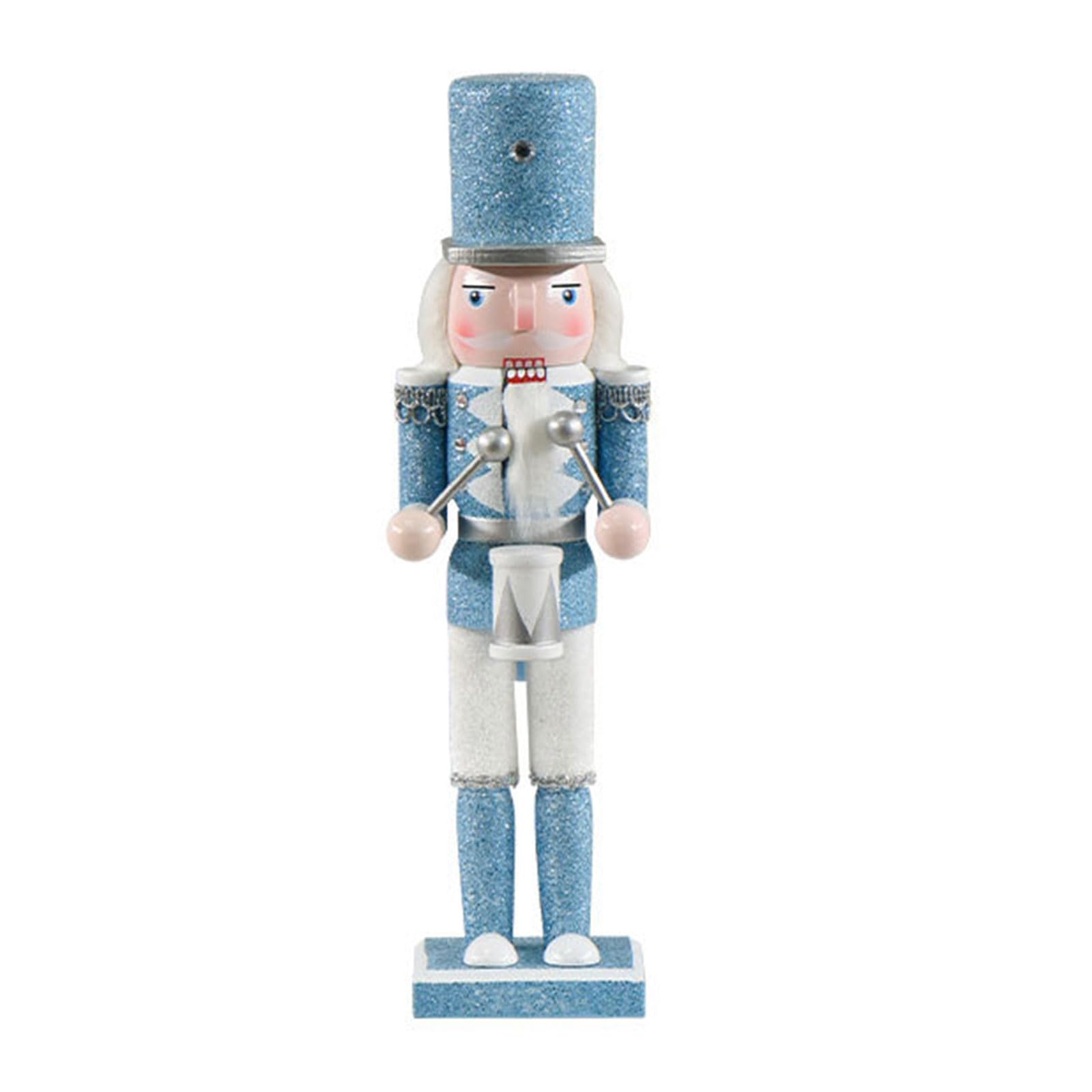 Kalttoy Wood Blue Soldier Doll Tree Ornaments Wood Christmas Tree Decors Gift Pendants Indoor/Outdoor Home Farmhouse Pieces Decoration