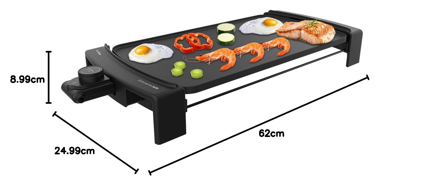 Cecotec Grilleisen Steinverkleidung Aluminium