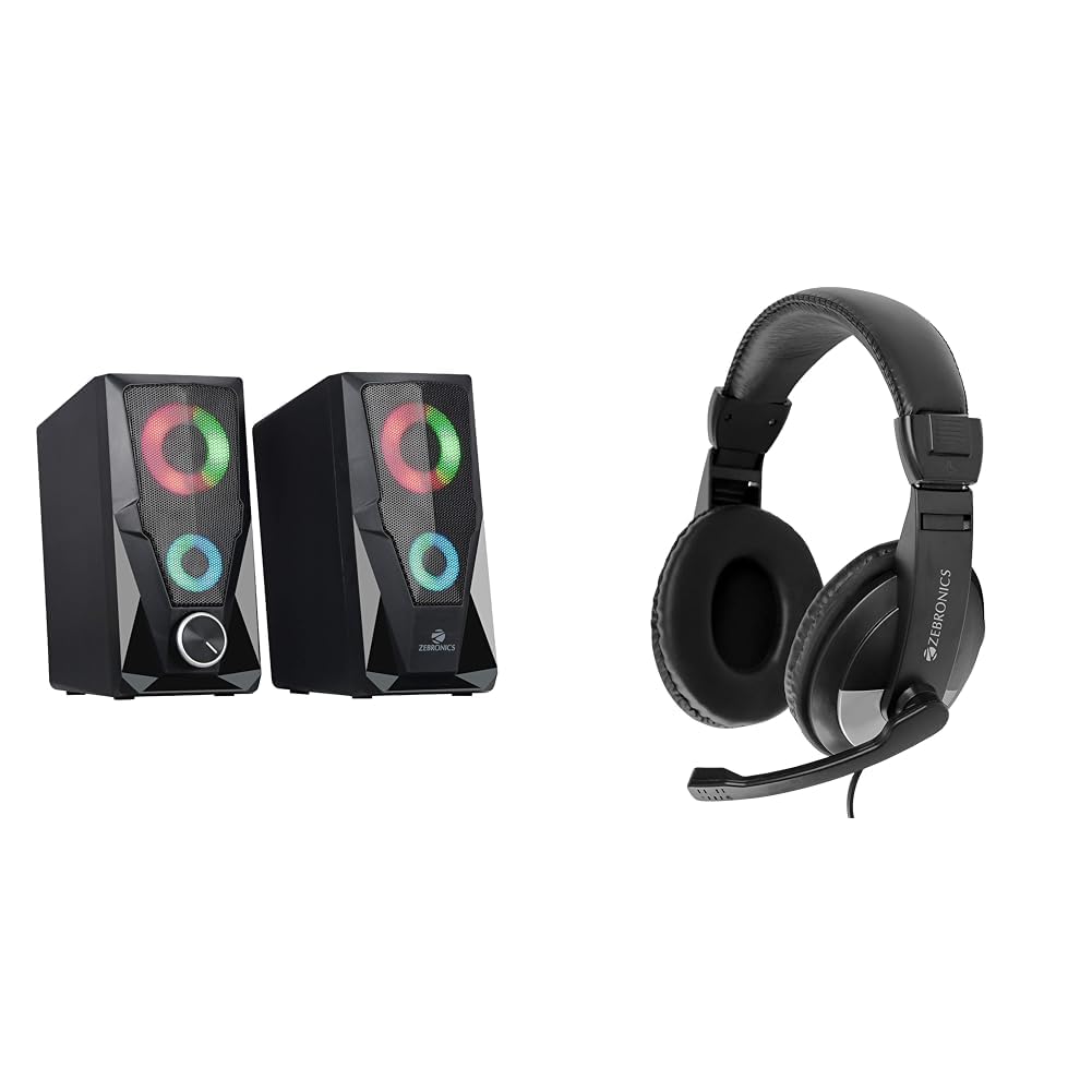 Zebronics Zeb-Warrior 2.0 Multimedia Speaker With Aux Connectivity,USB Powered And Volume Control-picture-36