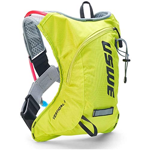 USWE Vertical Plus Mochila de hidratación  Unisex Adulto  Amarillo  Talla única