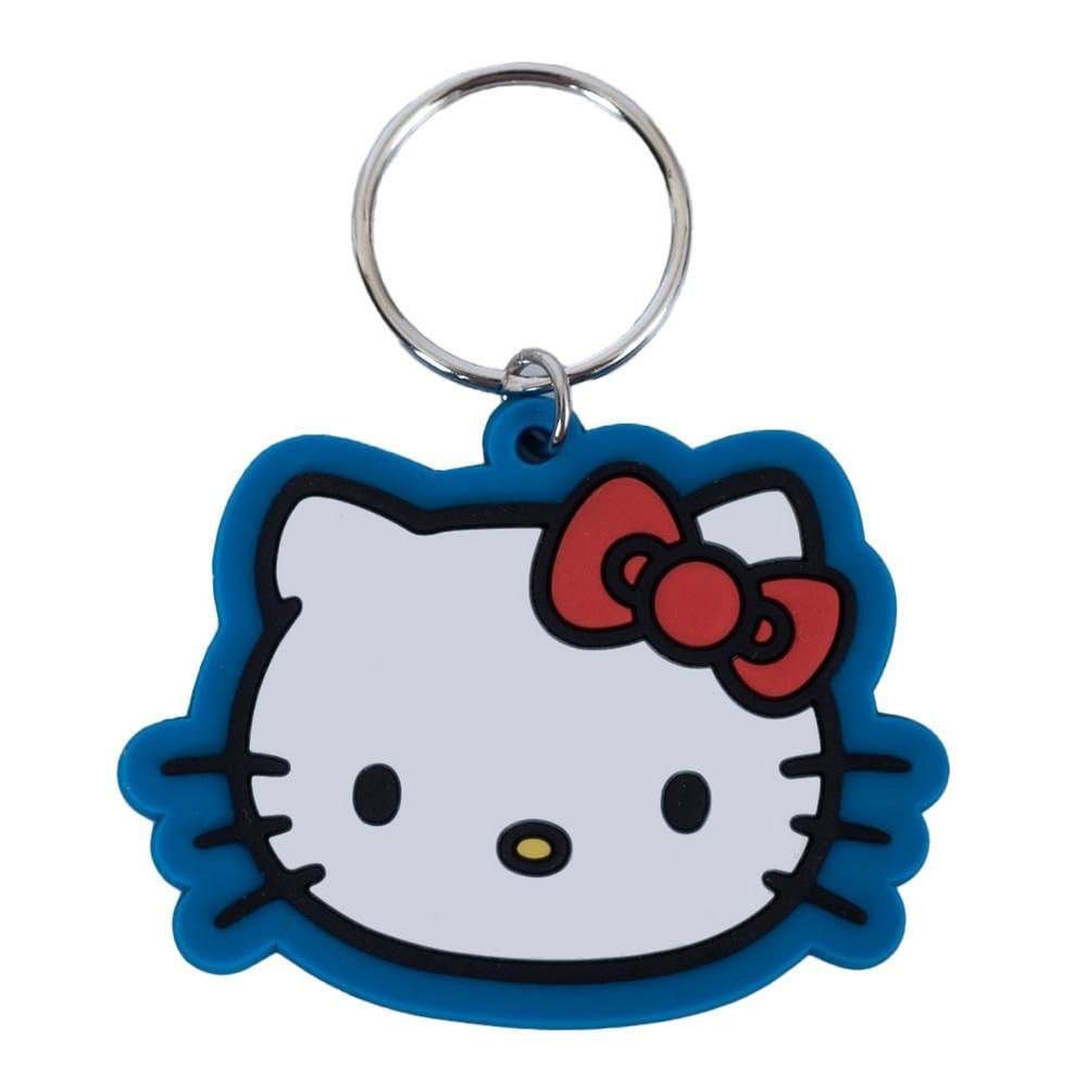 Pyramid International Unisex White Hello Kitty (Face) Pvc Keychain