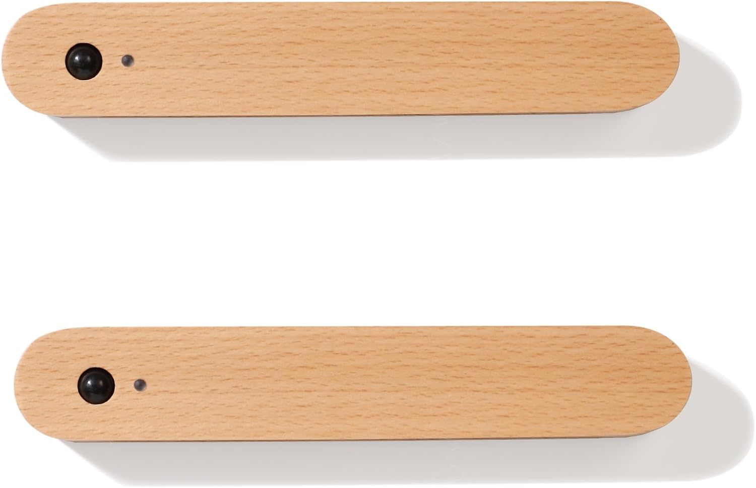 2 luces LED de noche con sensor de movimiento, funciona con pilas, luz magnética recargable por USB con luz blanca cálida para habitación de niños, baño, armario, pasillo, viene