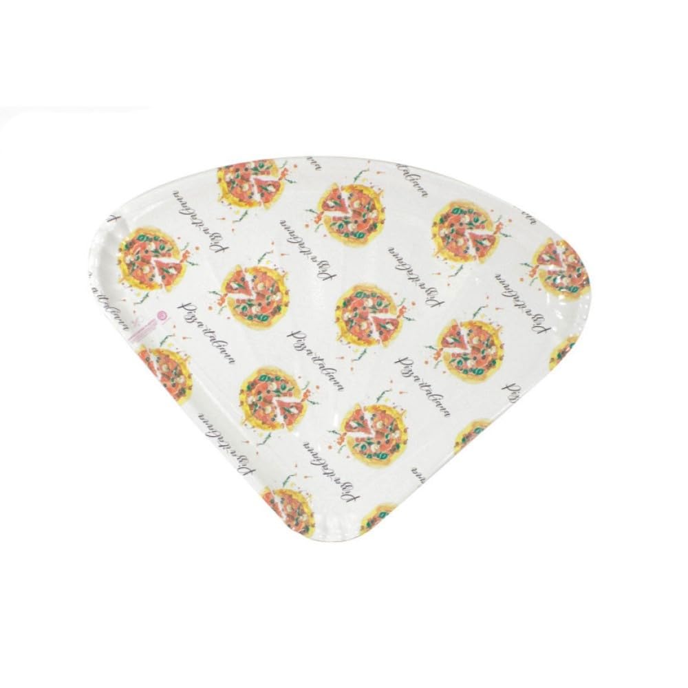 Piatto Pizza in Cartoncino Politenato 350 gr 1/4 100 Pezzi