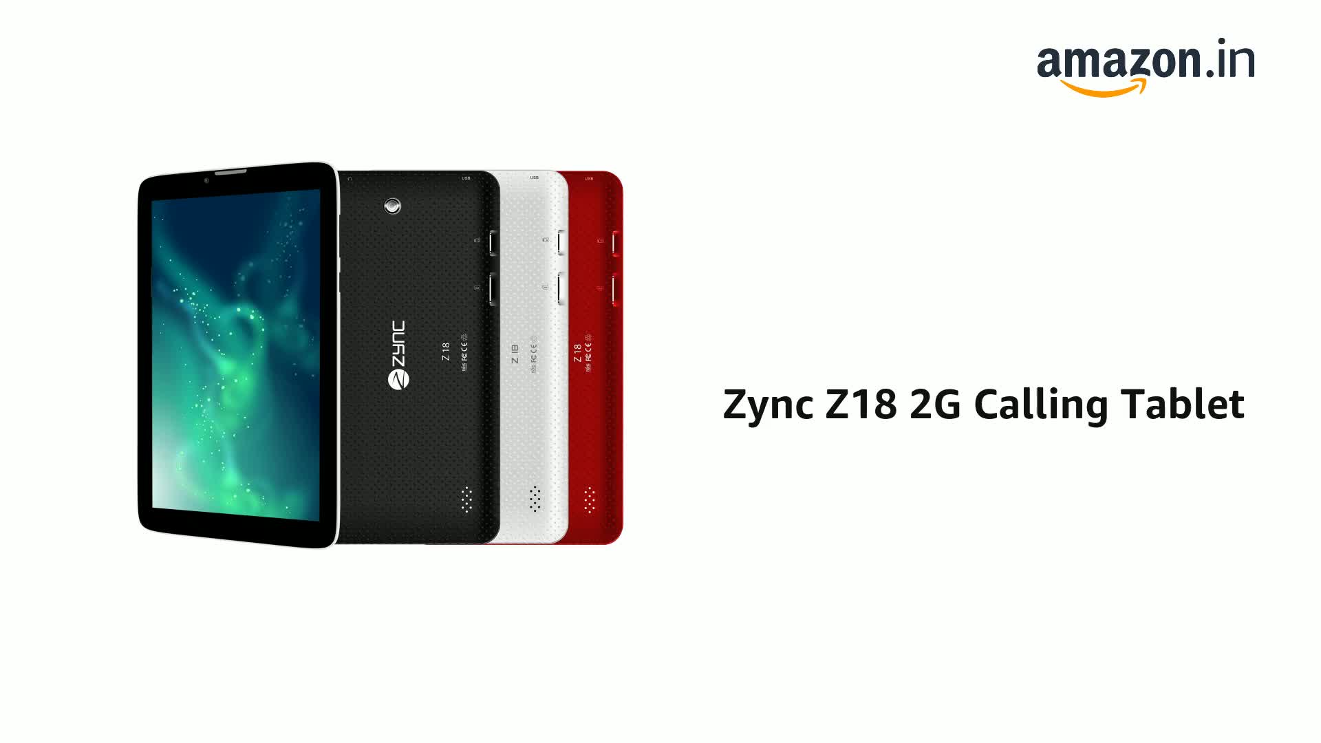 Zync Z18 2G Calling Tablet : Amazon.in: Electronics