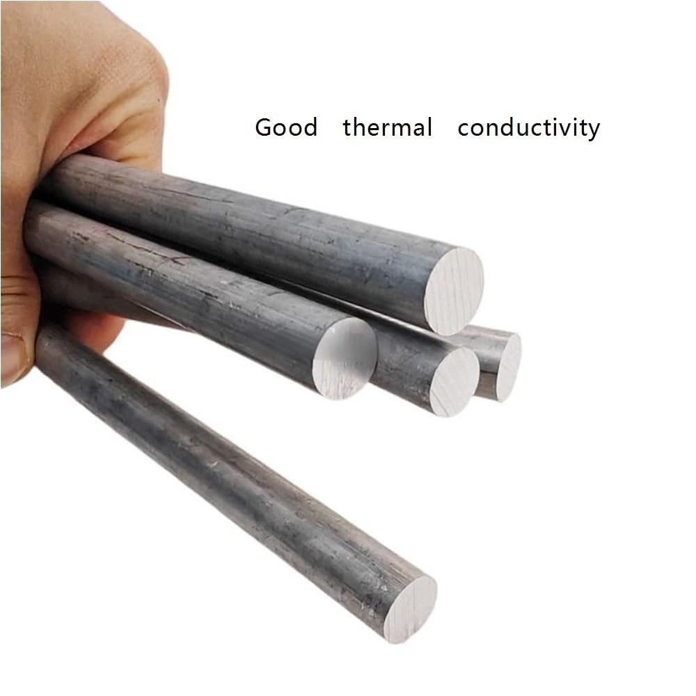 Pręt okrągły aluminiowy 7075, pręt ze stopu spawalnego, długość 490 mm, średnica od 18 mm do 65 mm, 1 szt.(20mm)
