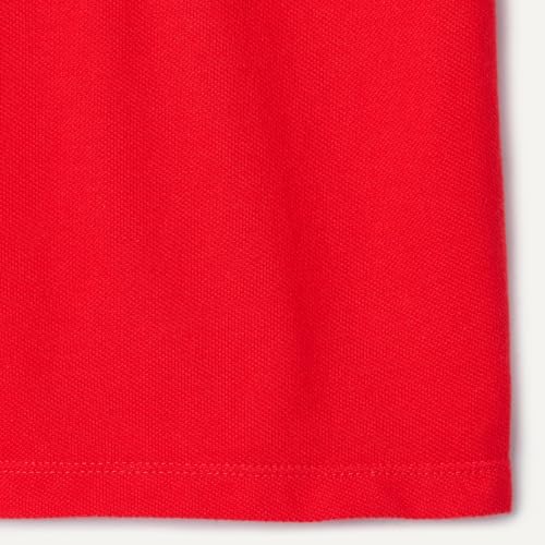 Image of Amazon Essentials Toddler Boys' School Uniform Short-Sleeve Pique Polo Shirts, Breathable Cotton, Button Closure, Multipacks