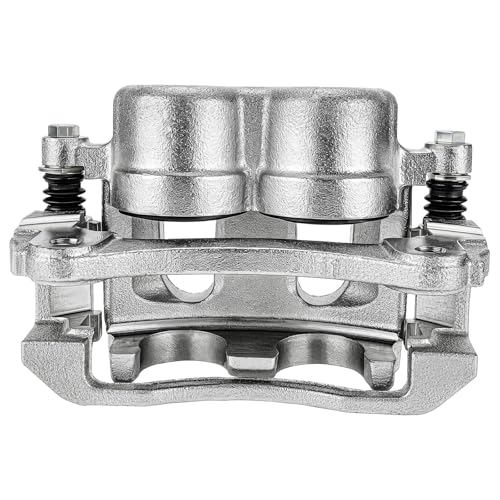 Image of SCITOO Front Left Brake Caliper With Bracket 18B4759 Compatible For Ford 2001-2011 For Mazda 2003-2009 For Mercury 2002-2005