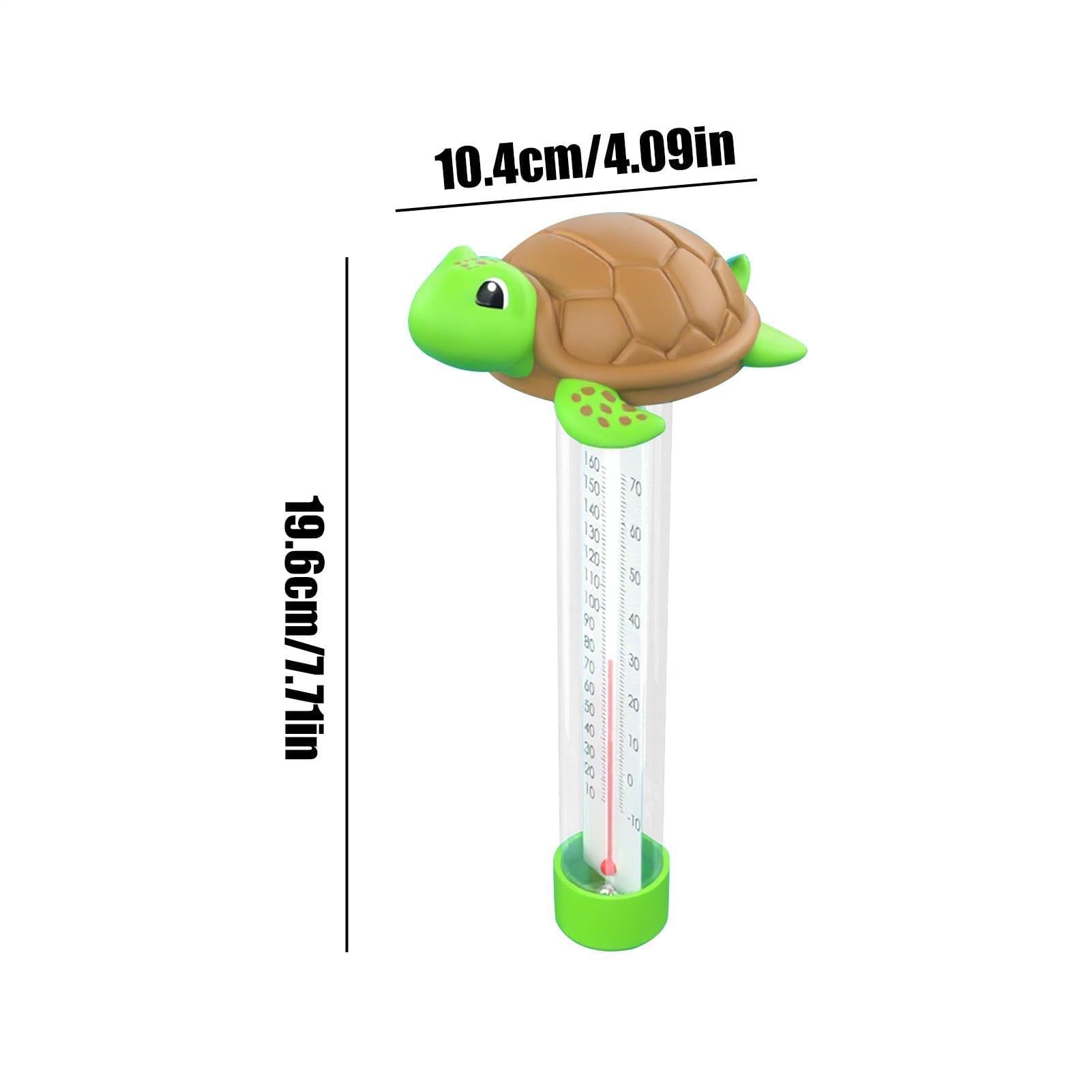Capteur de température de l'eau avec jouet de piscine double transparent et moniteur de température - Pour baignoire, piscine, spa, douche et maison