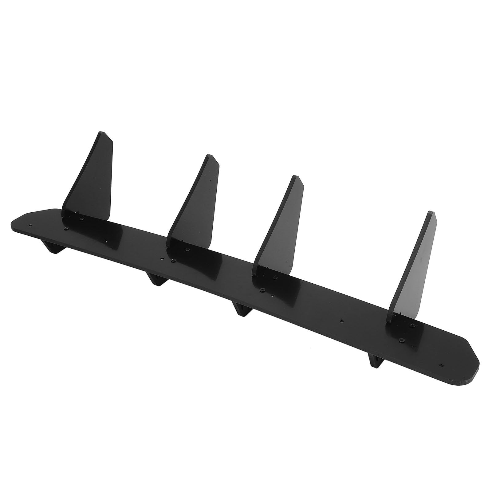 Tylny zderzak Lip Dyfuzor Spoiler Czarny Błyszczący Sportowy wygląd Tylny zderzak Lip Body Kit dla MK6 Standard 2009-2012