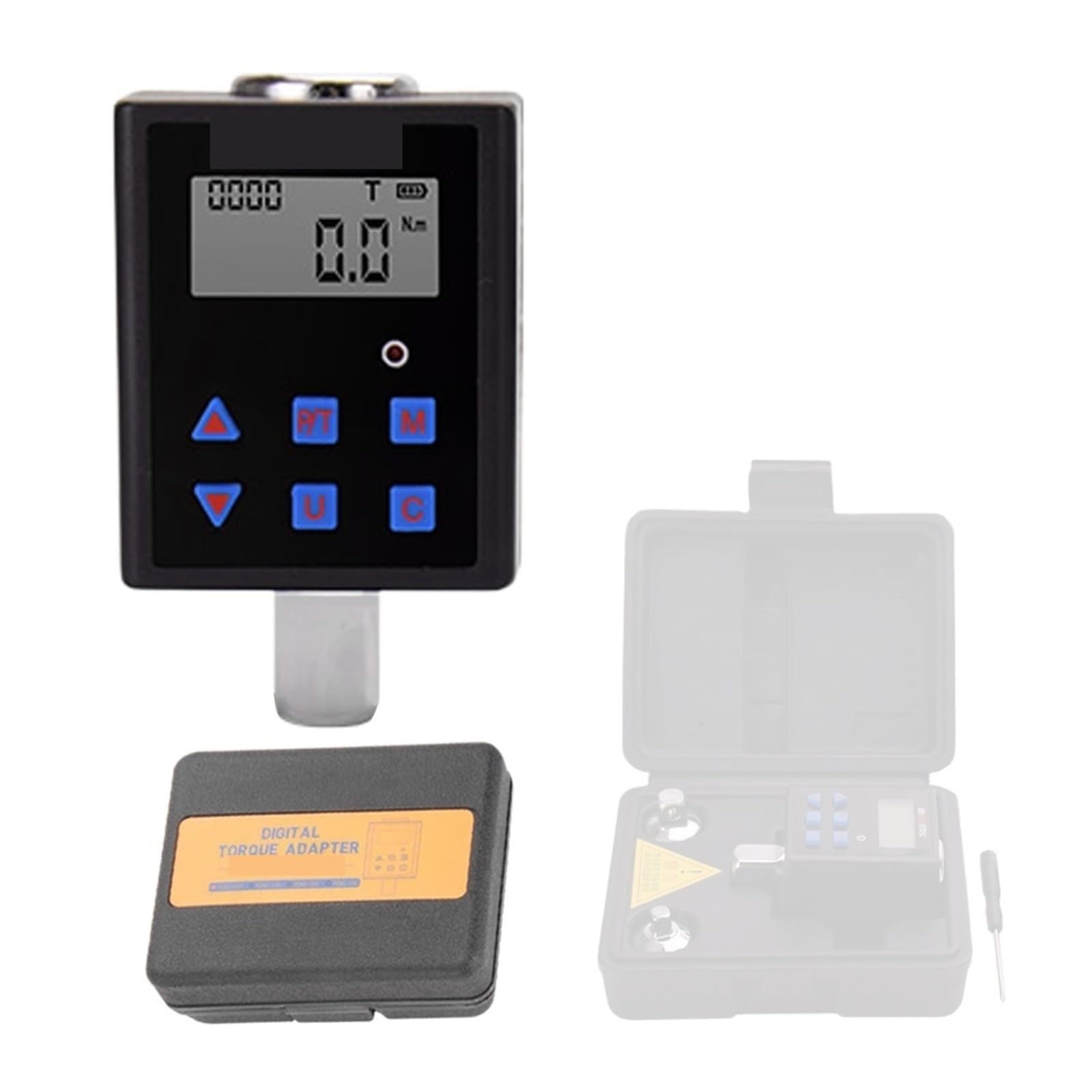 Llave Dinamométrica Digital Medidor de Torque Digital 3/8 "1/4" 1/2 ", probador mesa, llave, medición 200Nm, accesorios mecánica trinquete externo(A TQA2-135)