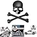 3D Skull Metal Skeleton Crossbones Car Motorcle Sticker Label Skull Emblem Badge Car Styling Stickers Accessories