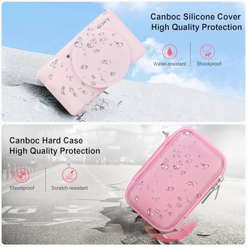 Funda rígida para cámara Sony ZV-1 color rosa miniatura 4