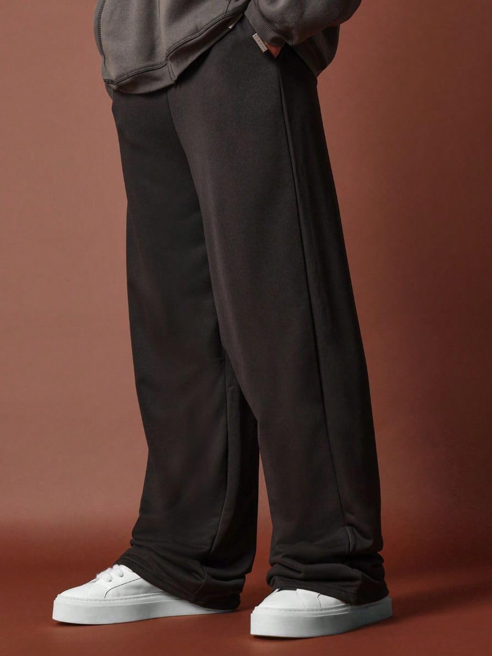 dockstreet Solid Men BlackCotton Blend||OPENBOTOM ||BLCK0811NVF Size-28 IkfXsyBfeU Size 28 3