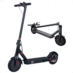 Patinete Elétrico 350W Walk Machine Motorizado Dobrável com Pneu Aderente, Bateria Recarregável 36V 25km/h
