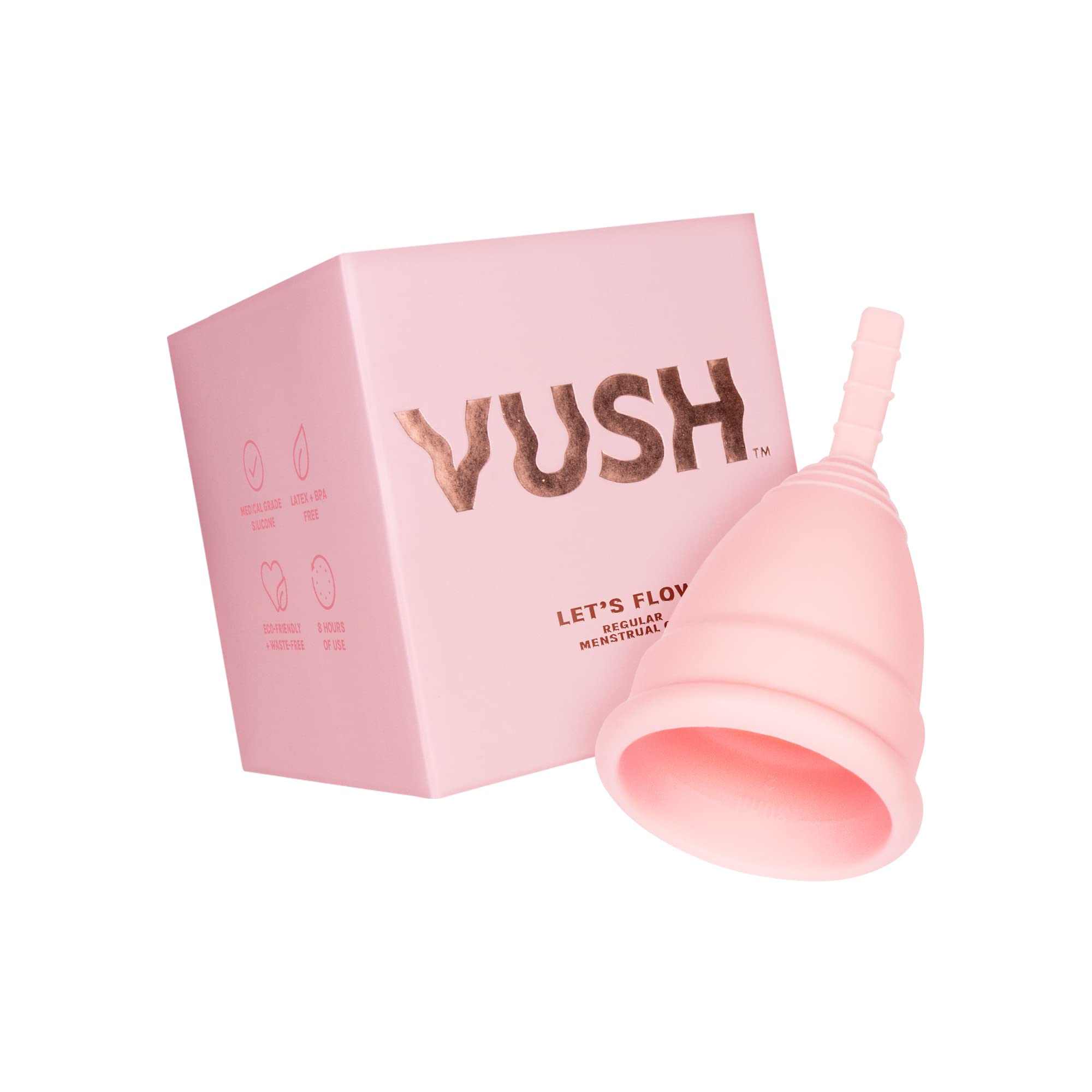 VUSH Let's Flow Menstrual Cup