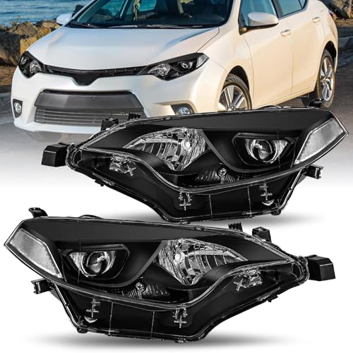 Image of JSBOYAT Headlights Assembly for 2014 2015 2016 Toyota Corolla