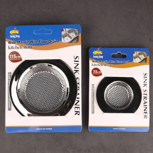 Colador para fregadero acero inoxidable 3 pulgadas 2 pcs miniatura 6
