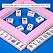 Pink American Mahjong Set 166 Mahjong Tiles 1.2-inch American Mahjong Game Set