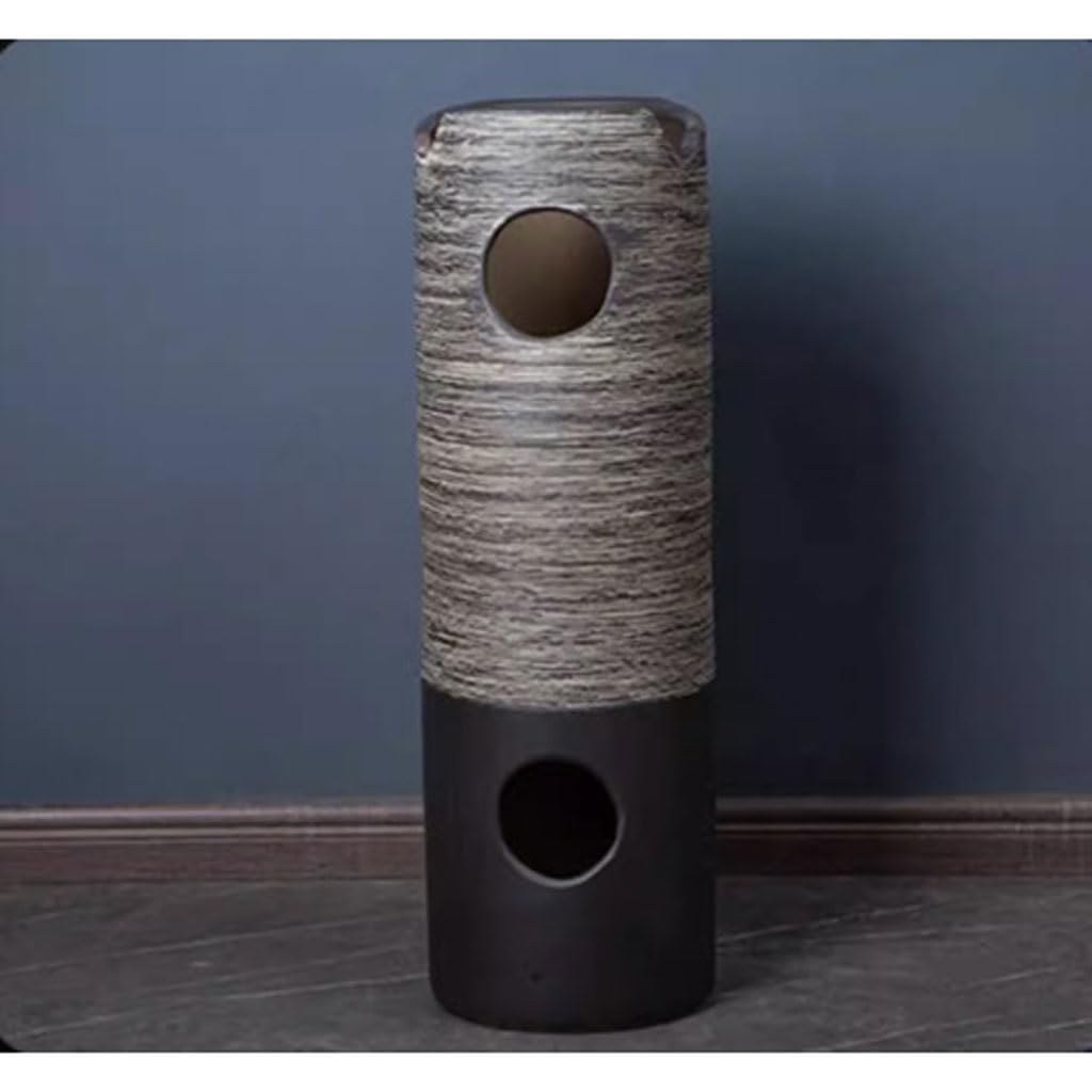 Keramik Standwaschbecken - Retro Badezimmer Gefäß Waschbecken Bodenstehend Waschsäule für Zuhause Stilvolles Arbeitsplatten-Design Ideal für Außen & Innen