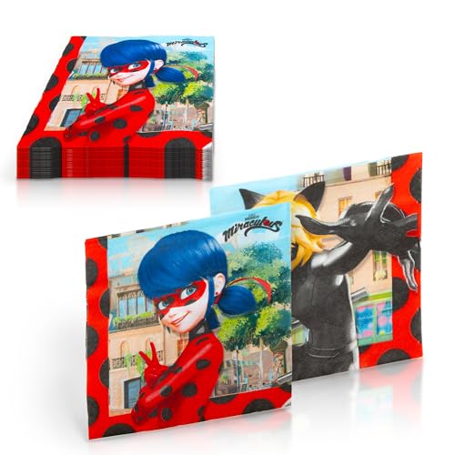 Procos-91346 Serviettes de Table, 10133980, Taille Unique Coloré