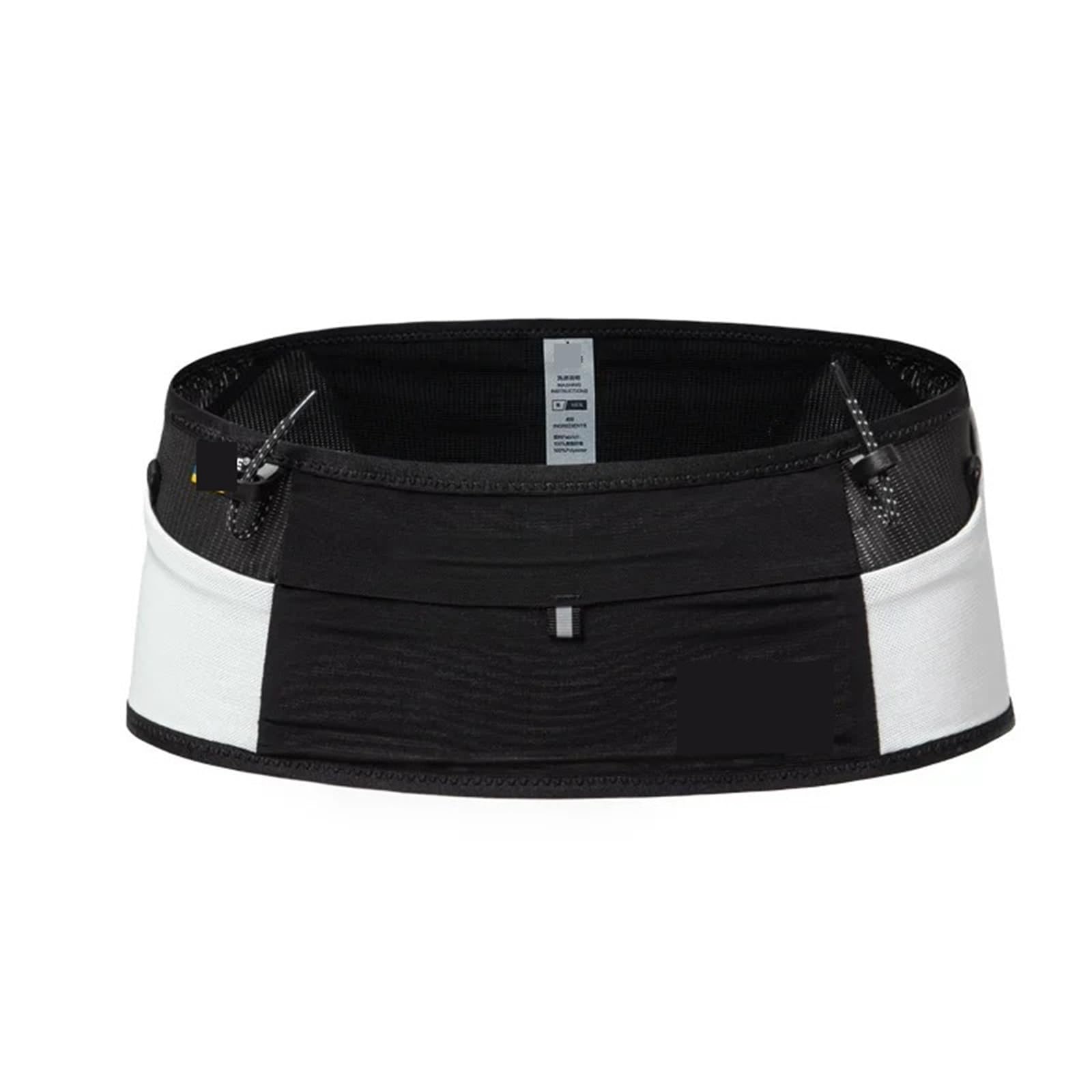 Riñonera Deportiva elástica for Correr, Paquete Divertido, cinturón con número de Carrera maratón, Bolsillo for montañismo para Trotar(M)