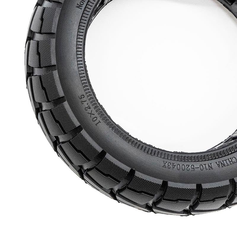 eWheel - Ruota massiccia 10 x 2,75 6,5/B54 offroad per scooter elettrico ad alta resistenza per uso quotidiano migliore presa e stabilità in viaggio urbano