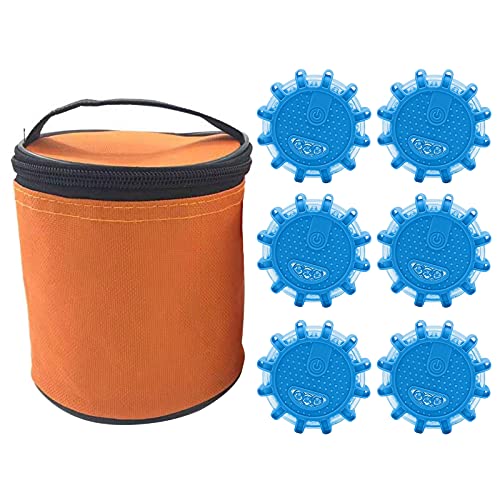 Gyrophare LED orange et éclairage de secours multifonction pour voiture