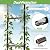 Grape Vine Trellis,Extra Large Garden Arch Trellis for Climbing Plants Outdoor-95.7?L?*61.6(W)*78.5(H) in,Heavy-Duty Metal Plant Support Trellis for Outdoor Yard Courtyard,Garden,Pavilions(25MM Pipe)