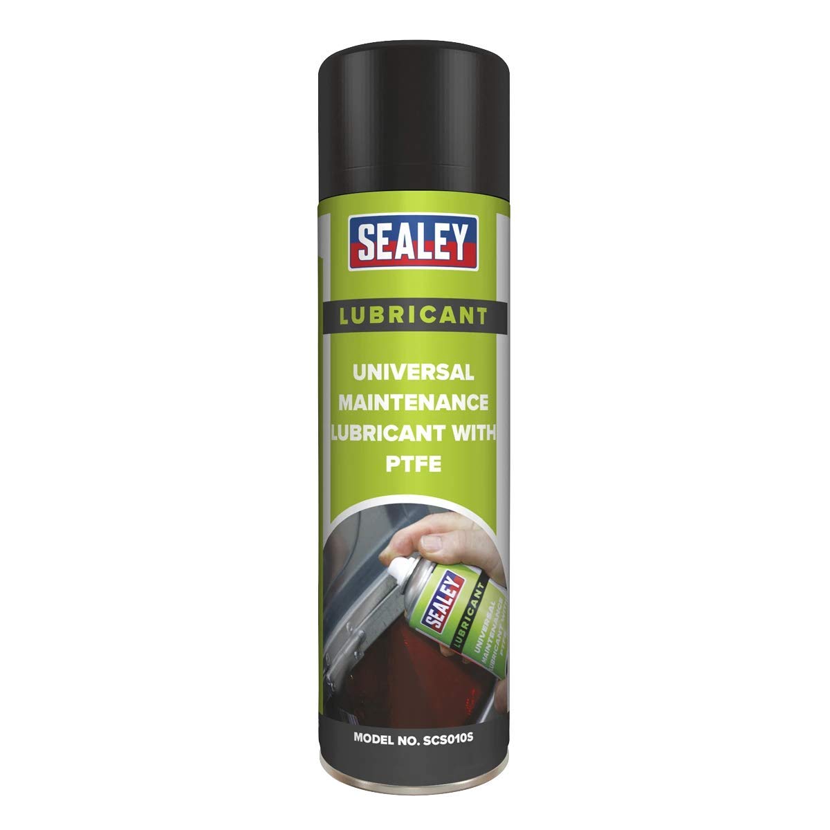 Sealey Scs010 Universal Maintenance Lubricant With Ptfe 500Ml Pack Of 6