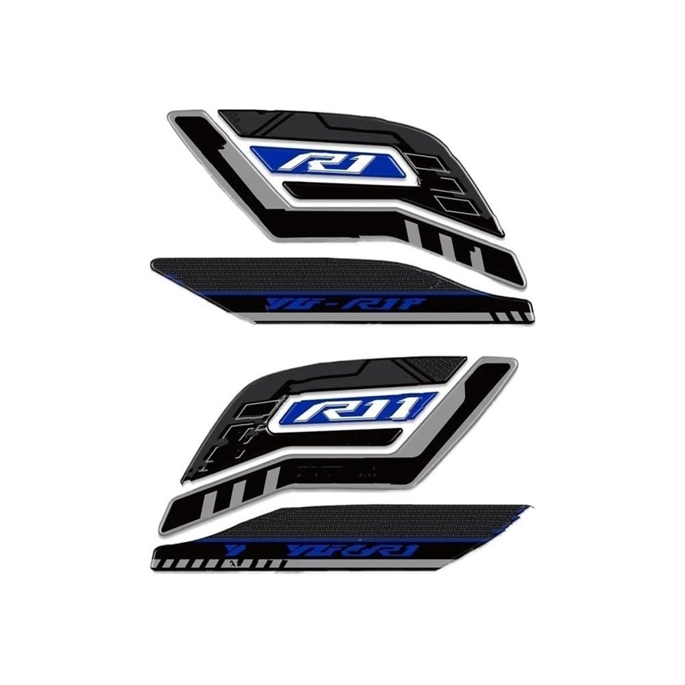 Decal Tank Protector Tank Pad Motorcycle Fuel Tank Pad Stickers Protector Decals for YZF R1 R1M YZFR1 2015-2023