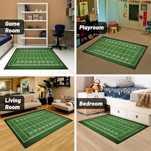 Tapete decorativo campo deportivo 3x4 pies miniatura 5