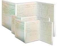 Ugozen 3-stückige Transparente PVC-Fahrzeugschein-Hülle - Robust, Schmutzabweisend, Passgenau - Made in France
