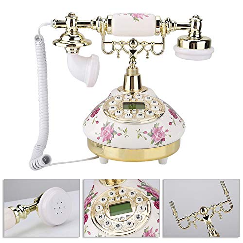 Junluck Telefono Fisso Antico, Telefono Vintage
