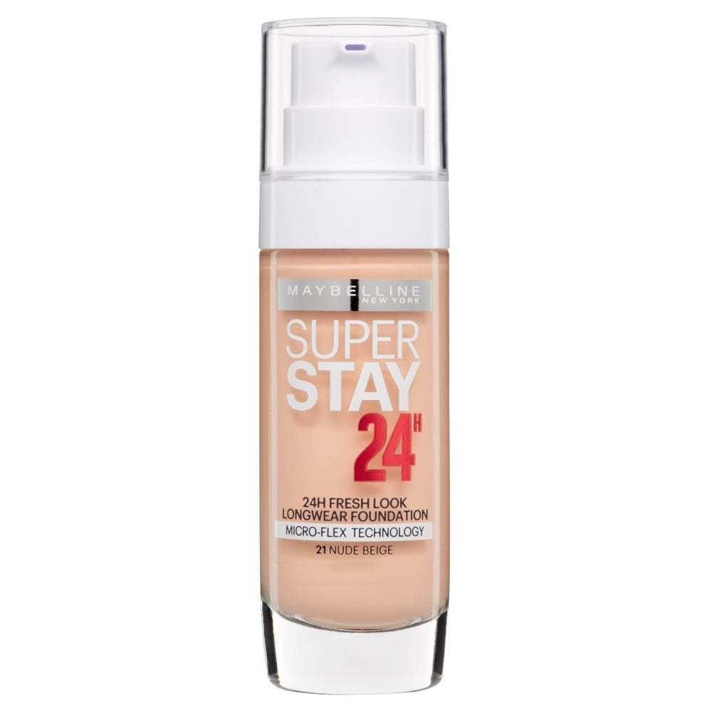 Maybelline SuperStay24H Liquid Foundation 021 Nude Beige 30ml