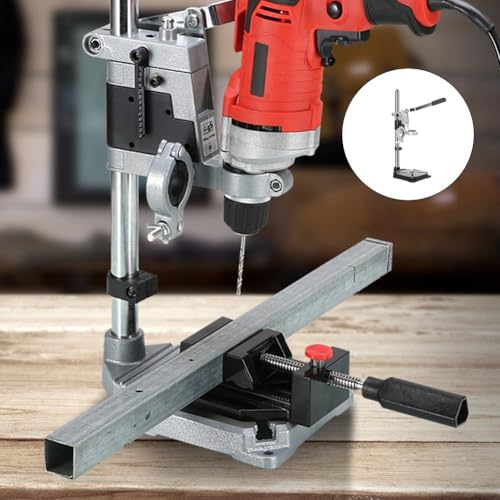 Support perceuse fonte 38 42 mm double trou antidérapant stable - 4
