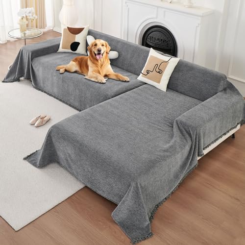 HAOMAIJIA Sectional Couch Covers L Shaped Couch Covers for Sectional Sofa