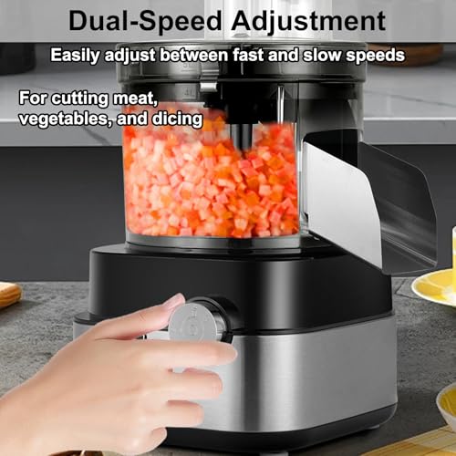 Cortador eléctrico de verduras multifunción con ventosas miniatura 6