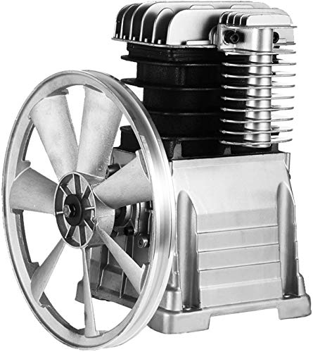 VEVOR Industriële luchtcompressorkop, pompmotor, 3 pk, 160 psi, 1300 tpm, 1 fase 11 bar, cilinderpomp van aluminium hoofdconstructie - Afbeelding 4