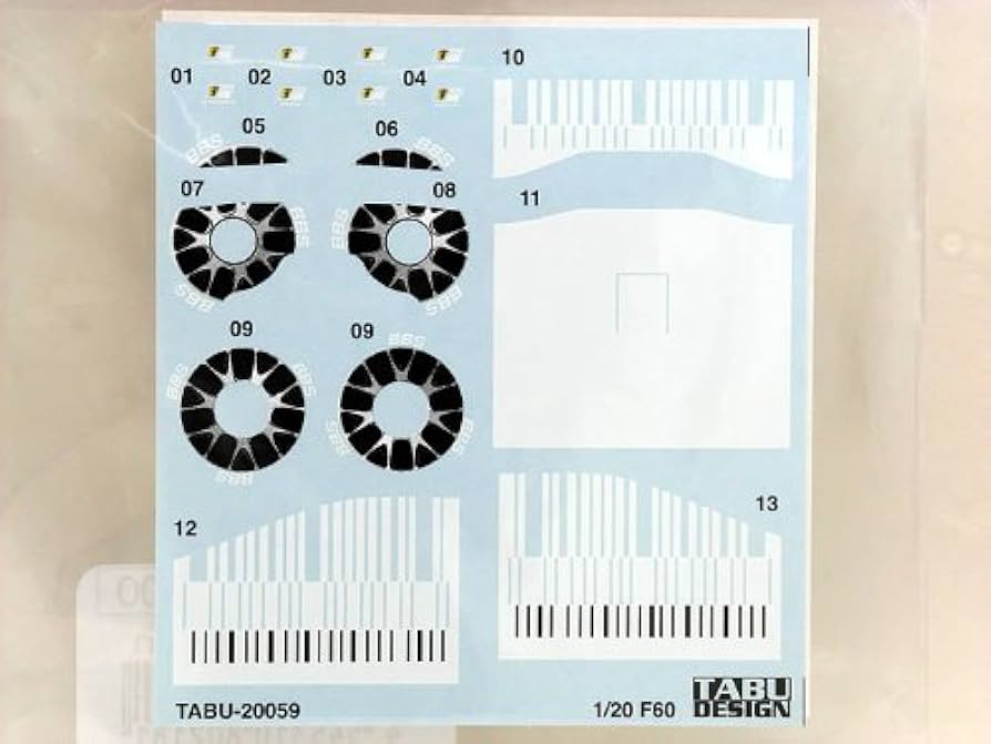 Amazon | 【TABU DESIGN/タブデザイン】1/20 フェラーリ F60