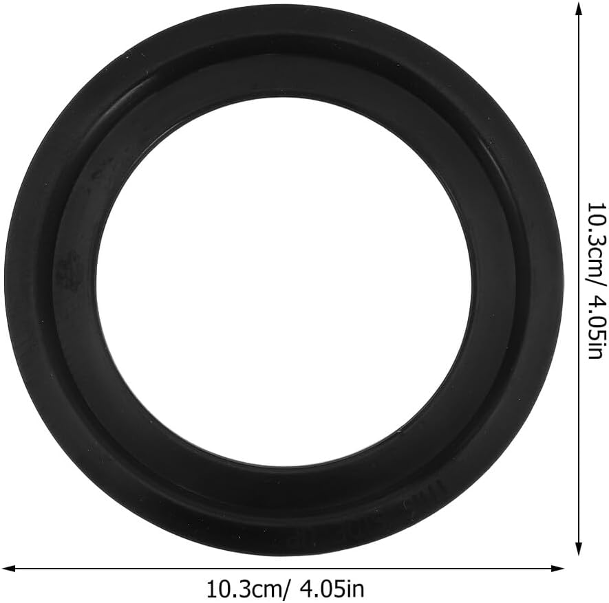 Vaguelly 10pcs Rv Toilet Silicone Seal Replacement Gaskets 68mm Inner Diameter Leakproof Silicone Washers for Camper and Motorhome Toilet Tank Bowl