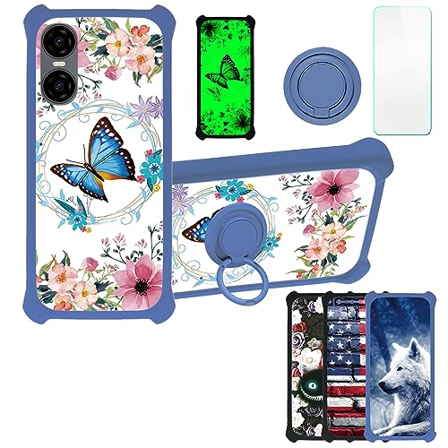 Coque BLU G63 évite les bris d'écran et chutes nocturnes avec son anneau