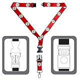 Plasticolor 004426R01 The Flash DC Comics Lanyard Keychain